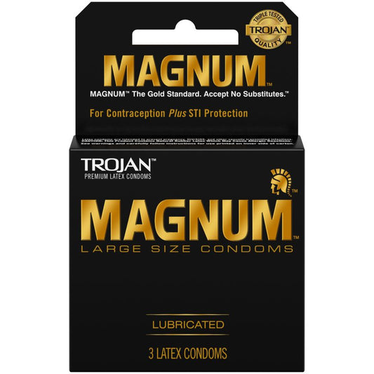 Trojan Magnum Condom 3ct