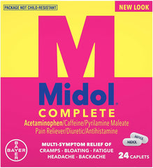 Midol Complete Caplets 24ct