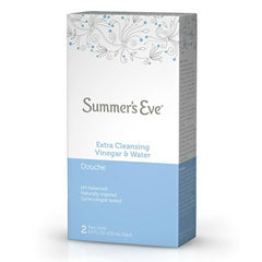 Summer's Eve Extra Cleansing Vinegar & Water 2x4.5oz