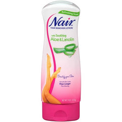 Nair Hair Remover Lotion w/ Soothing Aloe & Lanolin 9 oz