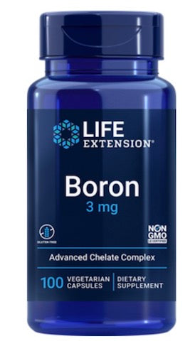 Life Extension Boron 3mg 100capsules