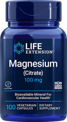 Life Extension Magnesium Citrate 100mg 100capsules