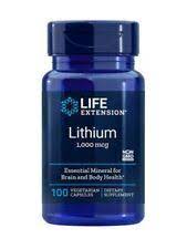 Life Extension Lithium 100capsules