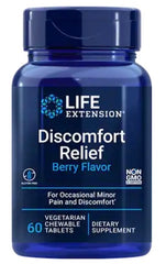 Life Extension Discomfort Relief Berry Chewables 60tablets