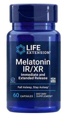 Life Extension Melatonin IR/XR 60capsules