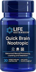 Life Extension Quick Brain Nootropic 30capsules