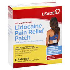 Leader Lidocaine 4% Pain Relief Patches (5 count)