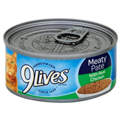 9Lives Meaty Pate With Real Chicken 5.5oz