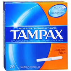 Tampax Tampons Super Plus Unscented 20ea