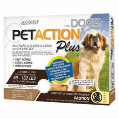 Pet Action Plus For Dogs 3 Doses
