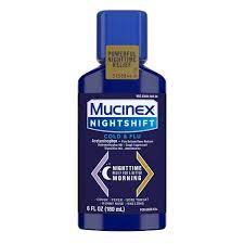 Mucinex Nightshift Liquid Severe Cold/Flu 6oz