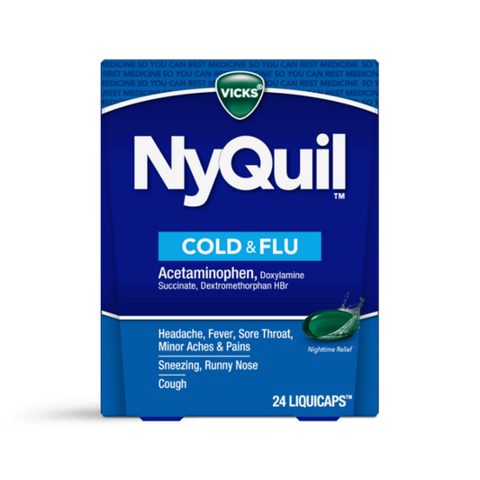 NyQuil Cold/Flu Liquicaps 24count
