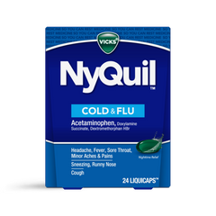 NyQuil Cold/Flu Liquicaps 24count