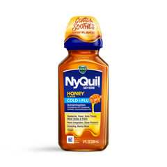 Vicks NyQuil Severe Honey Cold & Flu 8fl oz