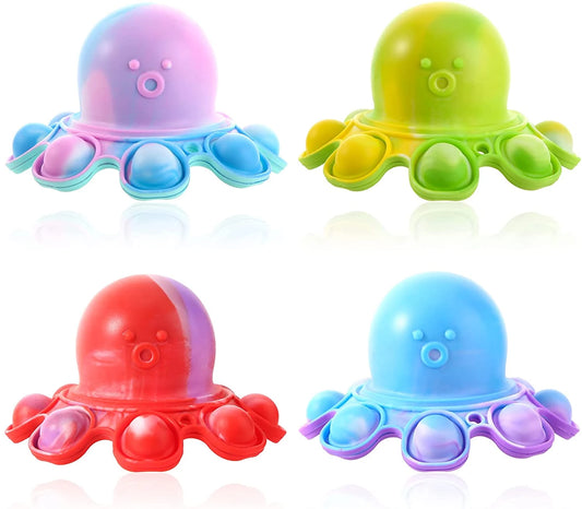 Pop Bubble Octopus Toys Assorted Colors 1ct