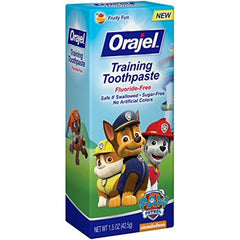 Orajel Training Toothpaste Fluoride-Free Fruity Fun 1.5oz
