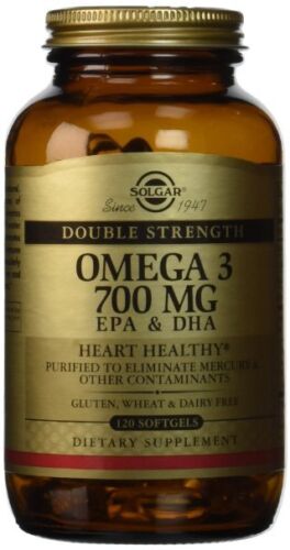 Solgar Omega-3 700mg Double Strength 120ct