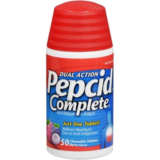Pepcid Complete Chewable 50 count