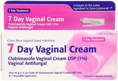 7 Day Vaginal Cream Clotrimazole 1% 45g
