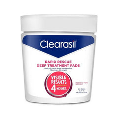 Clearasil Rapid Rescue Deep Treatment Pads w/ Salicylic Acid 90 Pads
