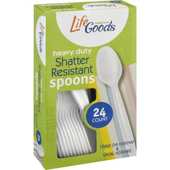 Life Goods Heavy Duty Spoons 24ct