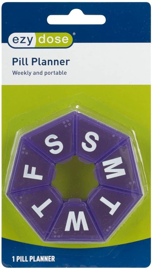 Ezy Dose Pill Planner (weekly and portable)