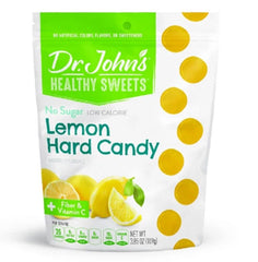 Dr. John's Healthy Sweets Sugar Free Lemon Hard Candy 3.85oz