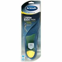 Dr. Scholl's Pain Relief Orthotics for Lower Back Pain Men's Sizes 8-14 1 Pair