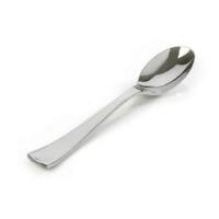 Sterling Single Use Plastic Silverware Spoons 50ct