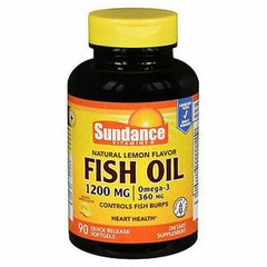 Sundance Fish Oil 1200mg with Omega-3 360mg (90 quick release softgels)