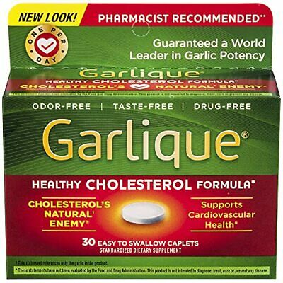 Garlique Healthy Cholesterol Formula (30 caplets)