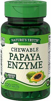 Nature's Truth Papaya Enzymes (120 chewable tablets)