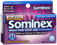 Sominex Nighttime Sleep-Aid (16 tablets)
