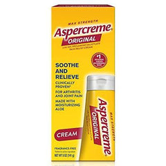 Aspercreme Original Max Strength Pain Relief Cream 5oz
