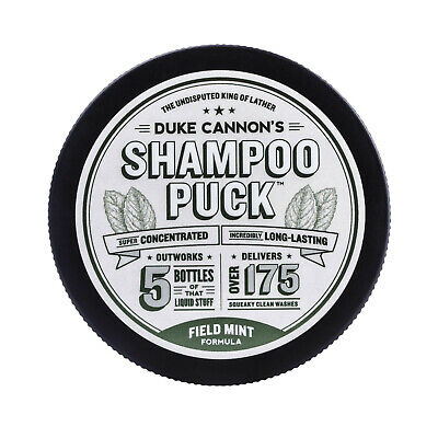 Duke Cannon's Shampoo Puck Field Mint Formula 4.2oz