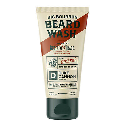 Duke Cannon Big Bourbon Beard Wash 6fl oz