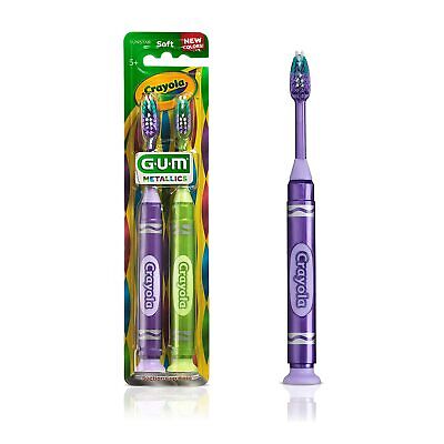 Gum Metallics Crayola Suction Twin Pack