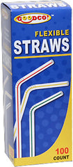 GoodCo! Flexible Straws 100ct