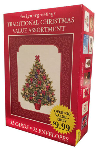 DesignerGreetings Traditional Christmas Value Assortment