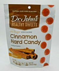 Dr. John's Healthy Sweets Sugar Free Cinnamon Hard Candy 3.85oz