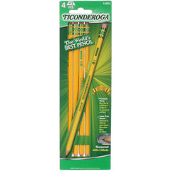 Ticonderoga Sharpened Pencils 4ct