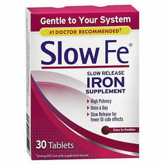 Slow Fe Iron Supplement 30 tablets