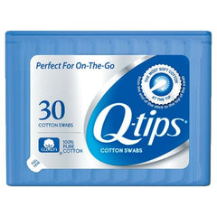 Q-tips Cotton Swabs 30ct (travel size)