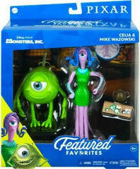 Monsters Inc. Celia & Mike Wazowski Figurines