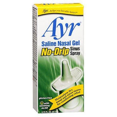 Ayr Saline Nasal Gel No-Drip Sinus Spray 0.75fl oz