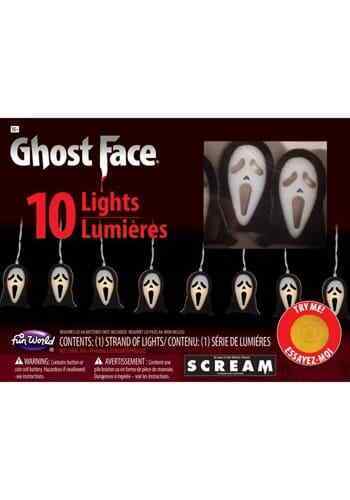 Fun World Ghost Face 10 Lights