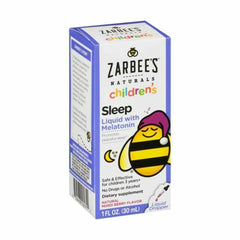 Zarbee's Sleep Liquid with Melatonin 1fl oz