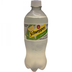 Schweppes Sparkling Seltzer Lemon Lime Flavor 20oz