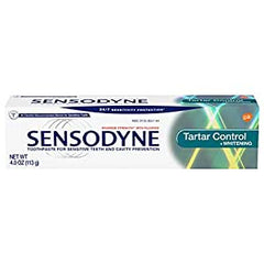Sensodyne Tartar Control & Whitening Toothpaste 4oz