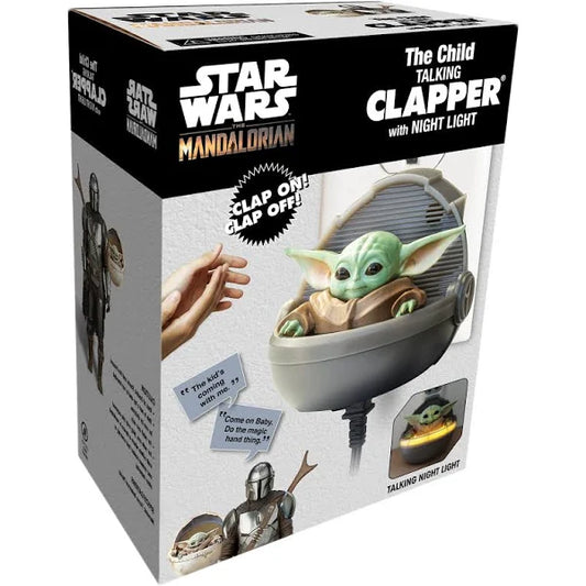 Star Wars the Mandalorian the Child Talking Clapper with Night Light